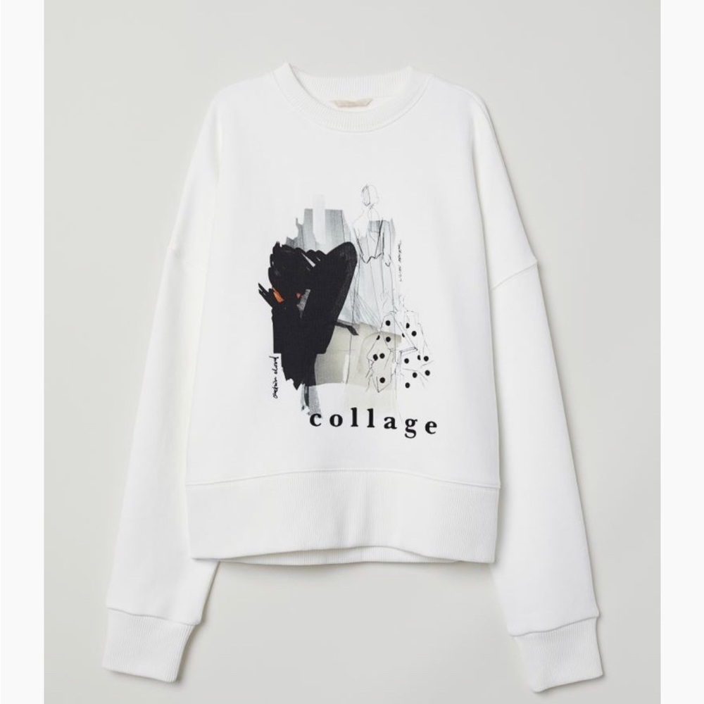 Oversized Art Sweatshirt